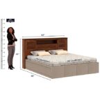 Ganpati Arts Sheesham Wood Queen Bed for Luxury & Durability - Image 4