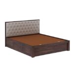 King Size Bed with Storage Box Sheesham Wood | Ganpati Arts - Image 2