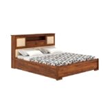 Ganpati Arts Maharaja Queen Size Bed with Storage Set - Image 5