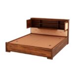 Ganpati Arts Maharaja Queen Size Bed with Storage Set - Image 6