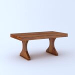 Premium Sheesham Wood Dining Table 6 Seater for Homes - Image 5