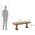 Premium Sheesham Wood Dining Table 6 Seater for Homes - Image 7