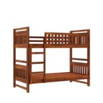 Wooden Bunk Beds for Girls in Sheesham Wood | Ganpati Arts - Image 2
