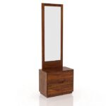 Premium Sheesham Dressing Table by Ganpati Arts Natural Finish - Image 5