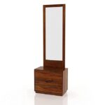 Premium Sheesham Dressing Table by Ganpati Arts Natural Finish - Image 4
