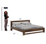 Ganpati Arts King Size Bed in Sheesham Wood Premium Design - Image 6