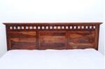 Ganpati Arts Sheesham Wood King Size Bed with Box Storage - Image 3