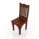 Sheesham Wood 6 Seater Jaipur Dining Table Set Natural Finish - Image 6