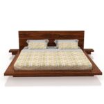 Sheesham Wood Lurid King Size Bed by Ganpati Arts - Image 2