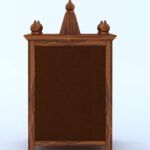 Solid Sheesham Wooden Temple with Drawer by Ganpati Arts - Image 3