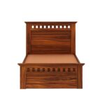 Single Bed with Pull Out Bed in Solid Wood – Trundle Design - Image 5