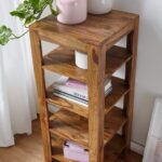 Ganpati Arts Sheesham Wood 4 Tier Book Shelf Rack for Study and Living Room - Image 3