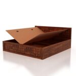 King Size Bed with Storage in Solid Wood – Ganpati Arts - Image 5