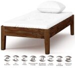 Ganpati Arts Sheesham Wood Single Bed Without Storage | Solid Wood Single Bed - Image 3