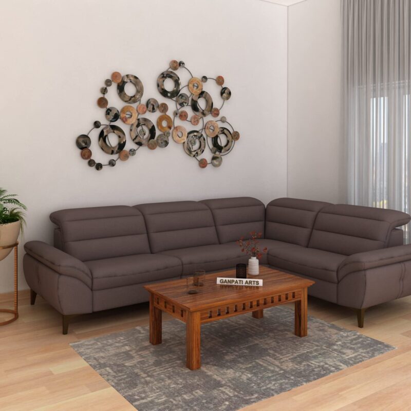 Coffee table vs console table comparison - solid sheesham wood coffee table