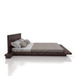 Ganpati Arts Sheesham Wood King Size Platform Bed with Bedside Table for Bedroom Living Room Home Solid Wood Palang Double Bed Without Storage 1 Year Warranty (Walnut Finish) - Image 4