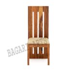 Wooden 6 Seater Dining Table with Chairs - Image 3