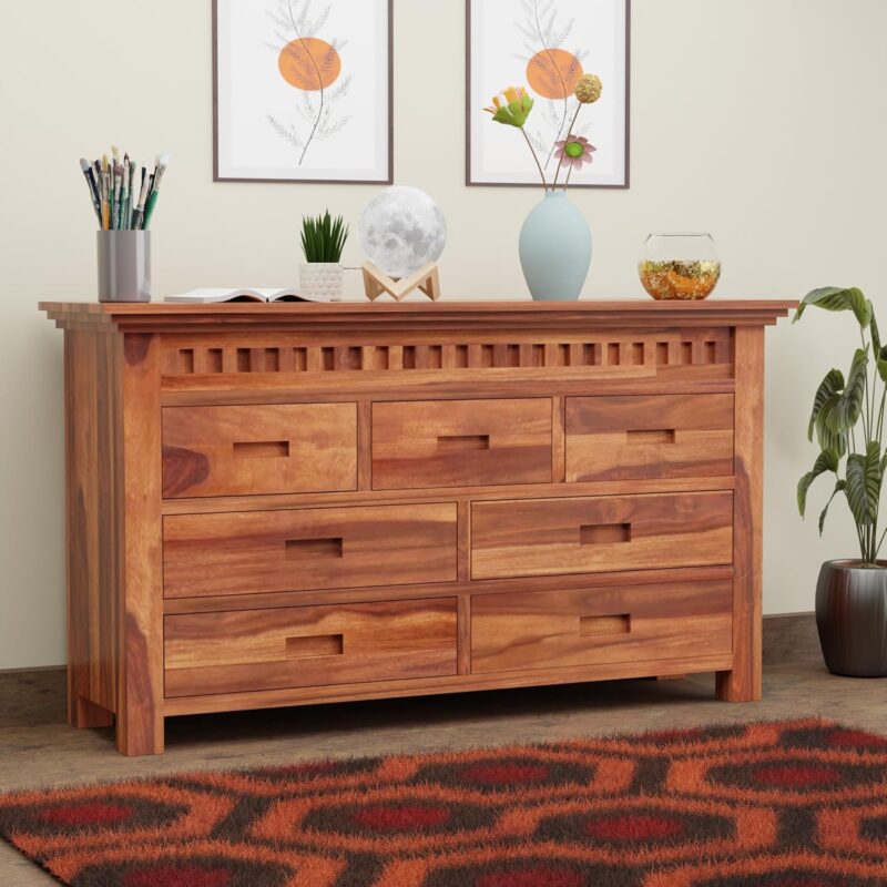 Wooden chest of drawers dresser bedroom storage - MyFurnitureStore