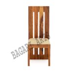 Solid Sheesham Wood 4 Seater Dining Table  (Teak Finish) - Image 3