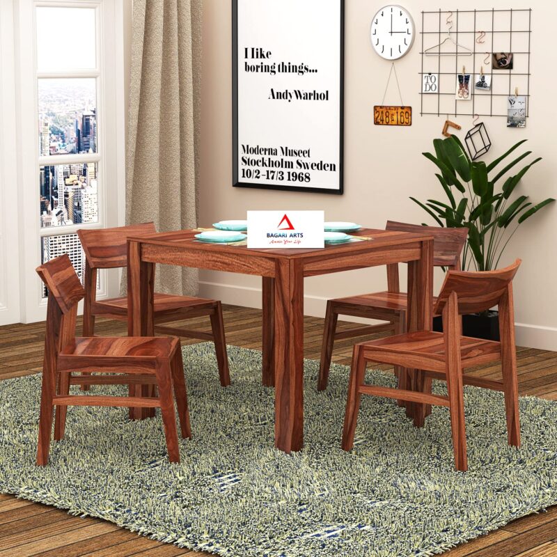 dining room set with table and chairs
