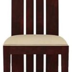Wood Dining Table 6 Seater with Chair Set - Image 4