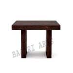 Wooden Solid Sheesham Wood Dining Table 4 Seater Dining Table with Chairs - Image 3
