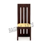 Wooden Solid Sheesham Wood Dining Table 4 Seater Dining Table with Chairs - Image 4