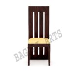 Wooden Solid Sheesham Wood 4 Seater Dining Table with Chairs - Image 3