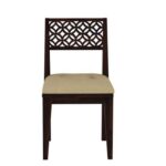 Sheesham Wood 4 Seater Dining Table Set with Chair - Image 3