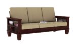 Teak Wood 3 Seater Sofa Set Living Room