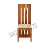 Wooden Solid Sheesham Wood 4 Seater Dining Table with Chairs - Image 3