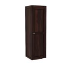 Wooden Single Door Wardrobe for Bedroom | Wooden One Door Almirah for Home | Cupboard Organiser | Clothes Organizer | Sheesham Solid Wood | Walnut - Image 4