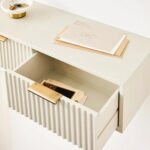 Premium White Wall Cabinet with 2 Drawer Storage for Kitchens - Image 2