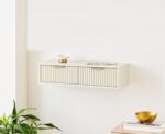 Premium White Wall Cabinet with 2 Drawer Storage for Kitchens - Image 3