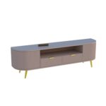 Premium Wooden TV Unit Media Console Cabinet - Image 2
