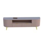 Premium Wooden TV Unit Media Console Cabinet - Image 3