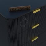 GCA WOODZONE Wooden Chest of Drawers with 5 spacious drawers - Image 3