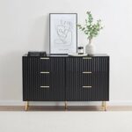 GCA WOODZONEWooden Chest of Drawers Cabinet for Bedroom & Living Room - Image 2