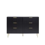 GCA WOODZONEWooden Chest of Drawers Cabinet for Bedroom & Living Room - Image 4
