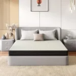 GODREJ INTERIO Mattress Restomagic Dual Comfort 5 Inch King Size Mattress (78 x 72 x 5), 5-Years Warranty, Cream and Dark Grey