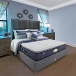 Springfit Jump Mattress with Bonnell Spring & Pillow Top | 8 Inches King Size (78x72x8) | Medium Firm | CertiPUR-US & Certiguard Technology