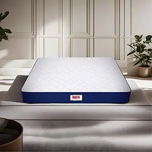 61k63onCXL._SY300_SX300_QL70_FMwebp_.webp USHA SHRIRAM Back Master with NFF Tech. 4 Inch Single Size Bonded Foam Mattress (72X30) with NFF Technology Orthopedic Bed Mattress with Breathable Fabric & Complete Edge Support | 2 Years Warranty - Image 1