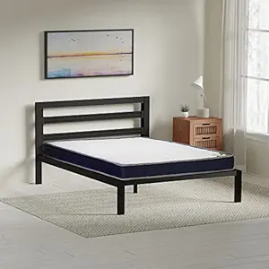 41uDb3oFdLL._SY300_SX300_QL70_FMwebp_.webp Amazon Brand - Solimo Cidela 6-inch Single Size Orthopaedic Mattress (78x36x6 inches, Memory Foam, Medium Firm) - Image 1