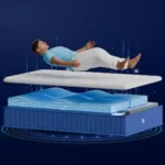 The Sleep Company Latex SensAI Mattress with AI-Powered Firmness | Anti-Snore Mode | Sleep Analytics | 6-Zone Adaptive Support | 12 Inch King Size Mattress | 78X72