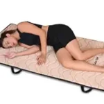 Premium Foam Folding/Foldable Mattress for Travel | Portable Roll-Up Floor Guest Mattresses | Easy to Carry/Camping/Picnic/Car/Hostel | Soft/Slim Double Bed Gadda | Beige | 72X48X1 inch