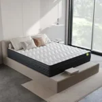 Wakeup India | Riserox Mattress | Luxe Comfort Pocket Spring | 10 Years Warranty | King Size 78x72x12 Inch Mattress | Medium Firm